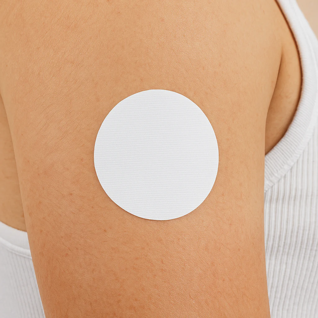 Double-Sided Adhesive Tape 4 Pieces for Insulin Pumps