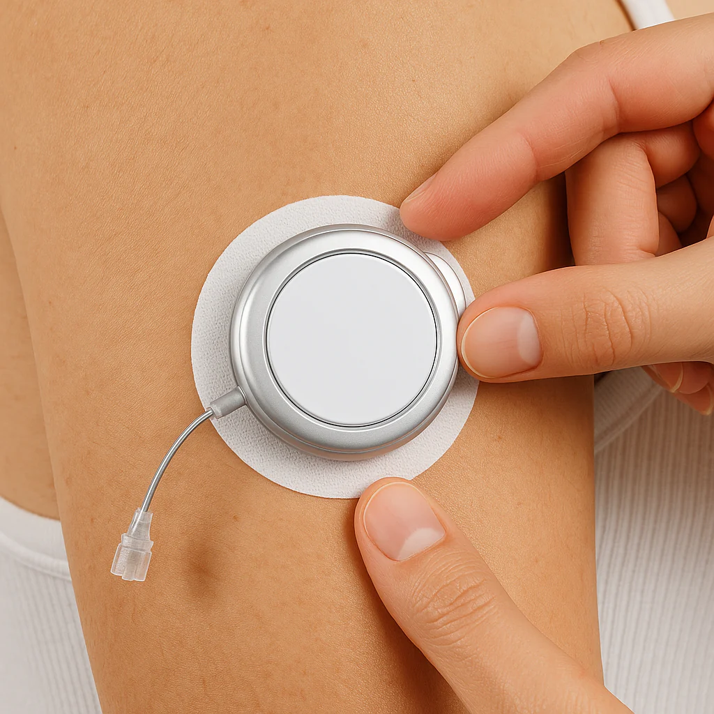 Double-Sided Adhesive Tape 4 Pieces for Insulin Pumps - Image 2