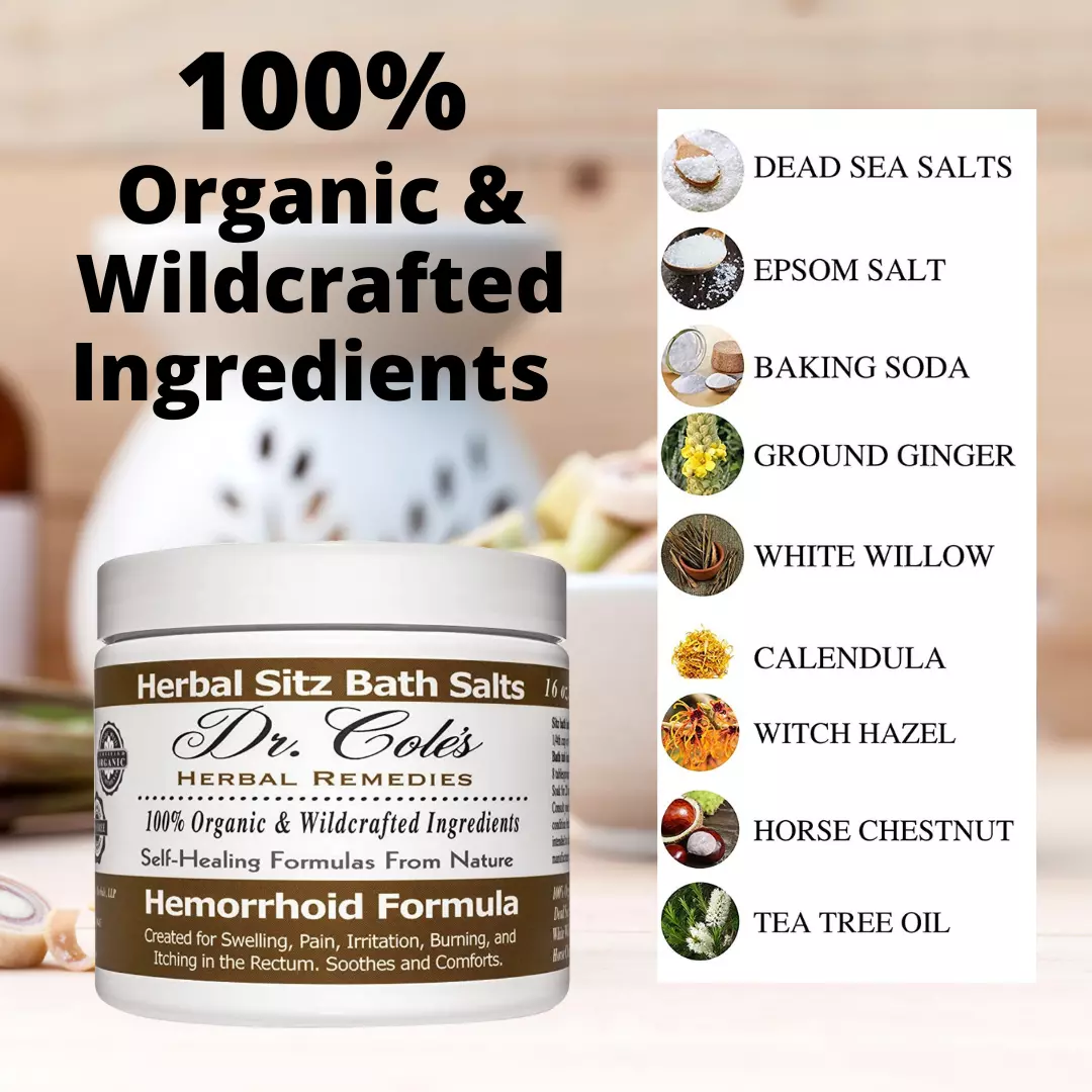 Dr. Cole's Hemorrhoid Balm, Salts, and Constipation Balm Bundle - Image 8