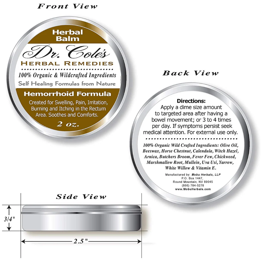 Dr. Cole's Hemorrhoid, Constipation and Digestive Bundle - Image 3