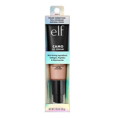 e.l.f. Camo CC Cream 150 C Fair 1.05oz - Imperfect Box - Image 4