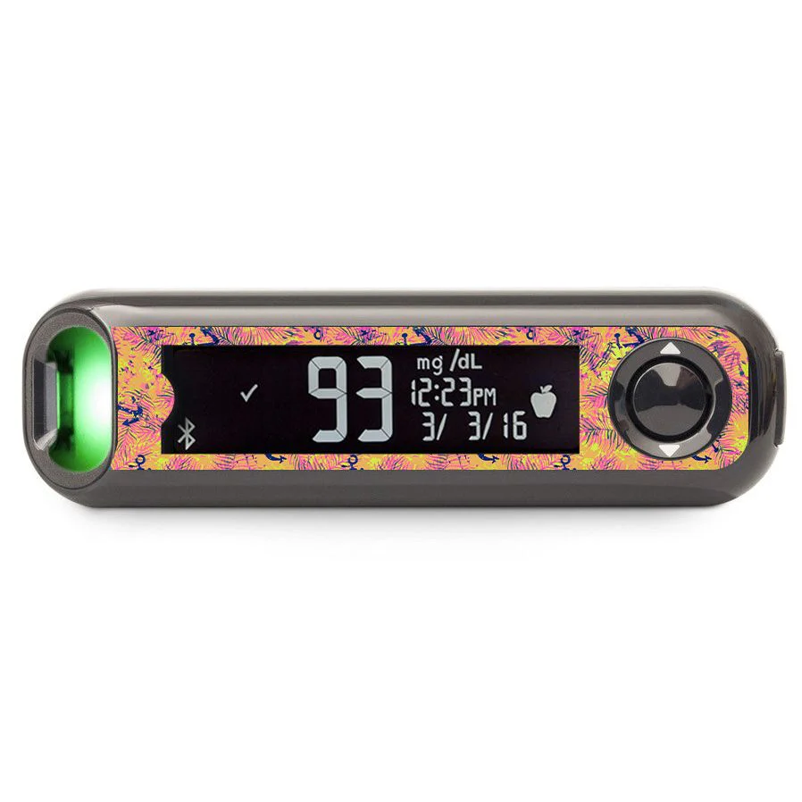 Electric Island Bayer Contour© Next One Glucometer Sticker - Pump Peelz