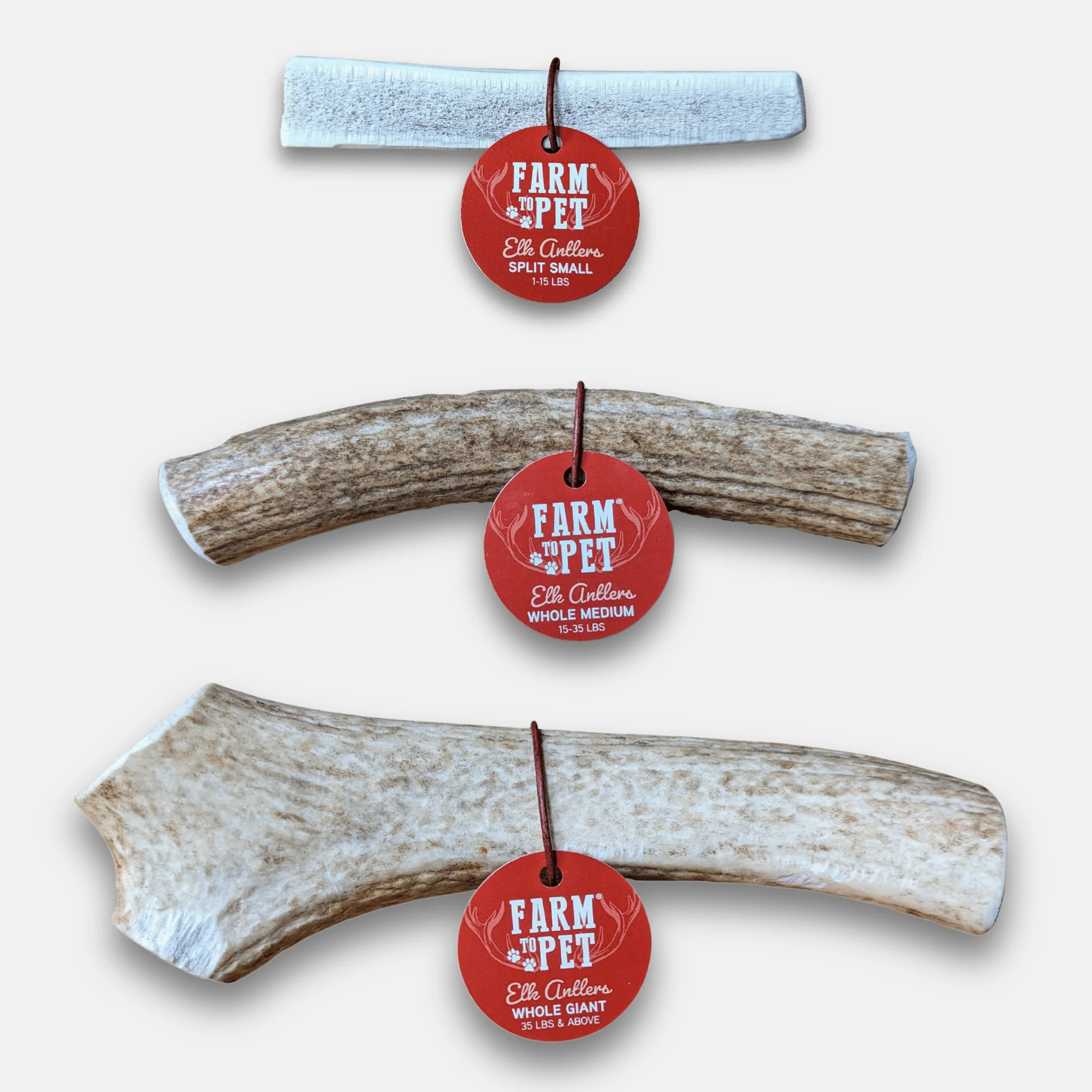 Elk Antler Dog Chews | All-Natural Whole and Split Elk Antler Chews for Dogs