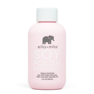 ella+mila Soy Nail Polish Remover Lavender 4 fl oz - New