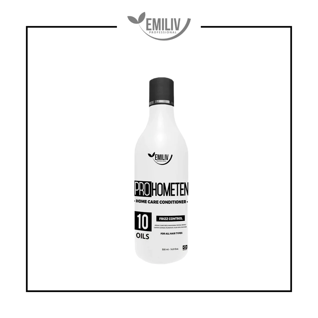 Emiliv Professional™ - PROHOMETEN HOME CARE KIT - (Shampoo 500 ml / 16.9 fl. oz., Conditioner 500 ml / 16.9 fl. oz. and Mask 300 ml / 10.14 fl. oz.) - Image 3