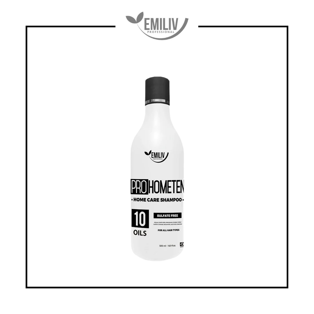 Emiliv Professional™ - PROHOMETEN HOME CARE KIT - (Shampoo 500 ml / 16.9 fl. oz., Conditioner 500 ml / 16.9 fl. oz. and Mask 300 ml / 10.14 fl. oz.) - Image 4