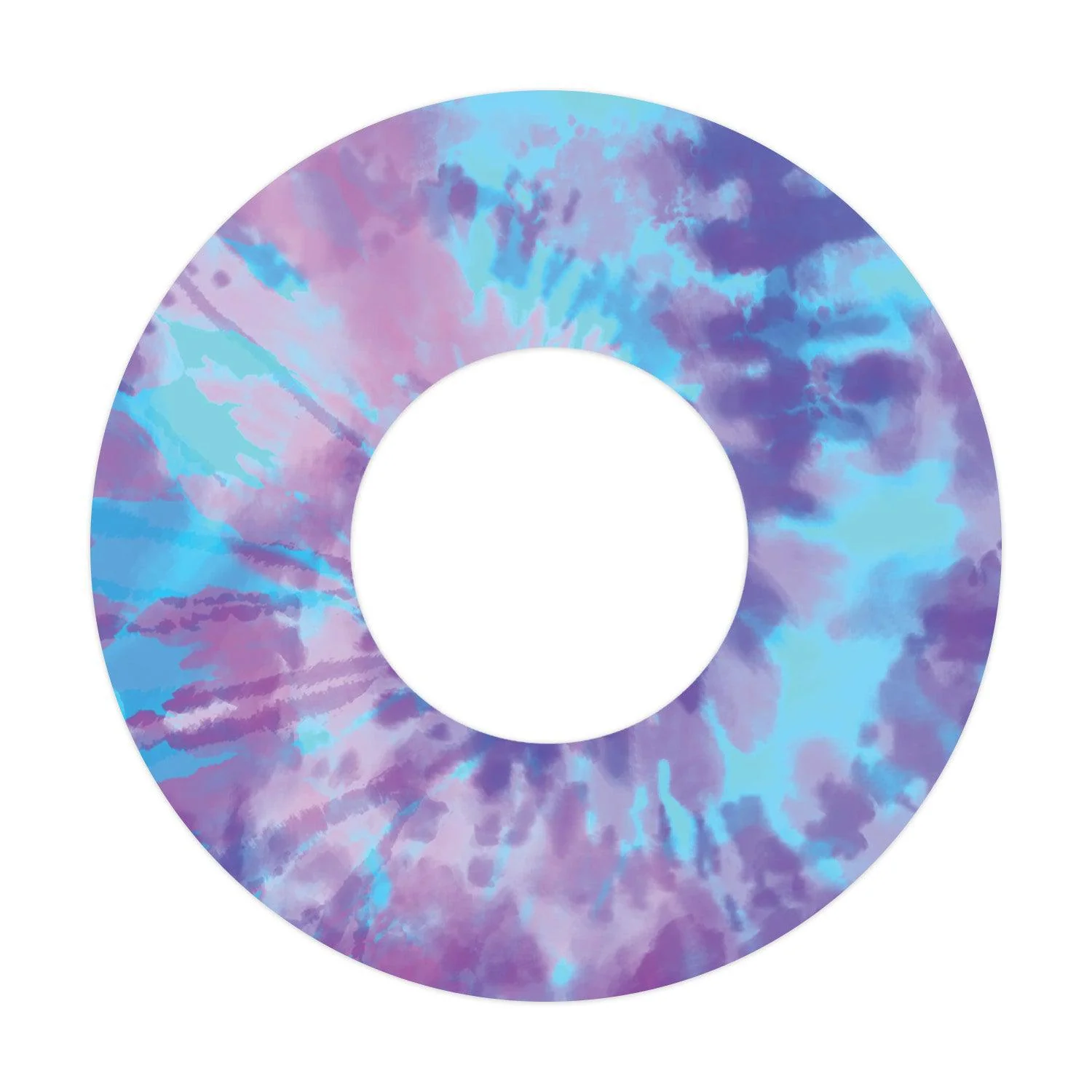 Endless Summer Tie-Dye Patch Tape Designed for the FreeStyle Libre 2