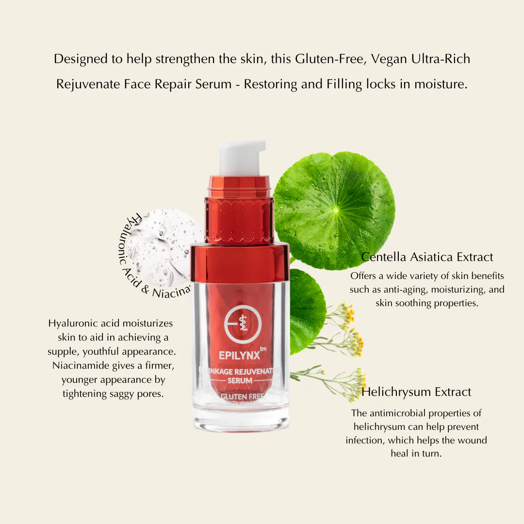 Enriching Ageless Rejuvenate Face Serum – Hydrating, Firming & Vegan (Gluten-Free, Mature Skin Friendly) - Image 4