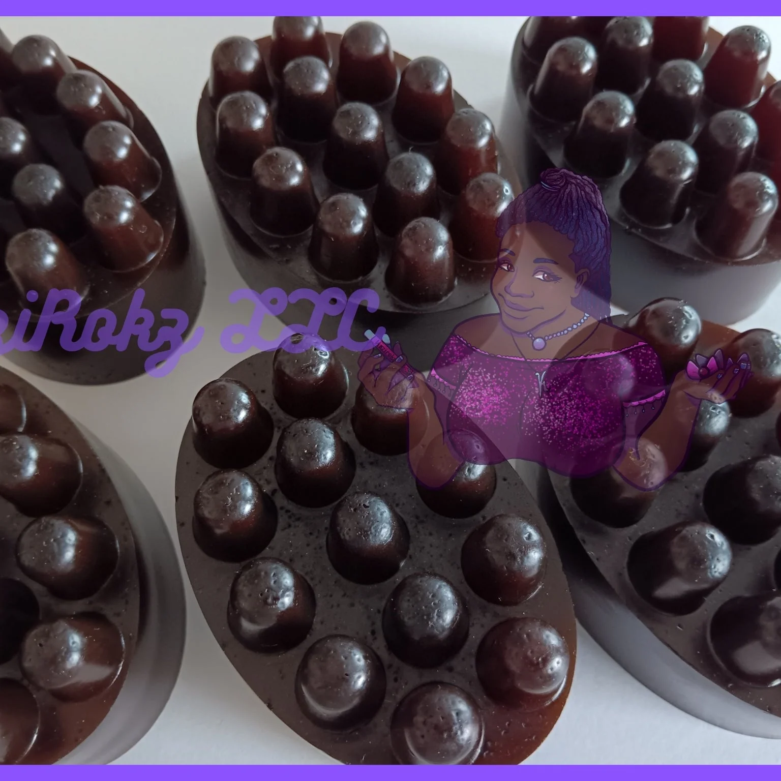 Espresso Rok Massage Therapy Soap Bar 5oz.(100% Vegan / Cruelty Free) Aloe Vera + Coffe Beans.