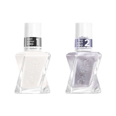 essie gel by essie Winter Frost Longwear Duo Gift Set Nail Polish Set 2pc - Imperfect Box - Image 2