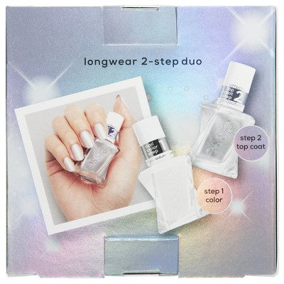 essie gel by essie Winter Frost Longwear Duo Gift Set Nail Polish Set 2pc - Imperfect Box - Image 5