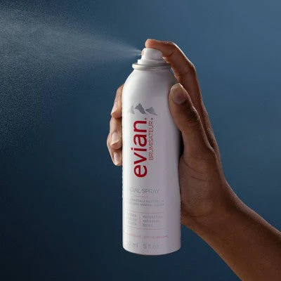 Evian Brumisateur Moisturizing Facial Spray 5 fl oz - Imperfect Container - Image 6