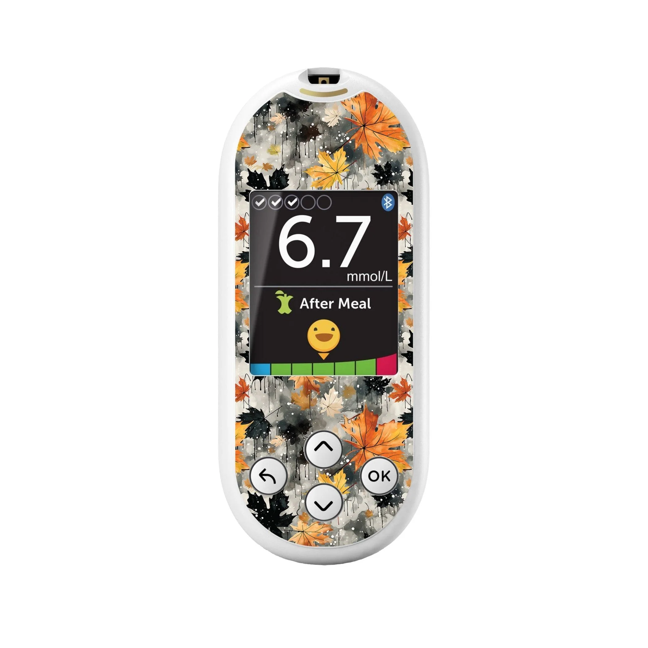 Fall Camo for OneTouch Verio Reflect Glucometer
