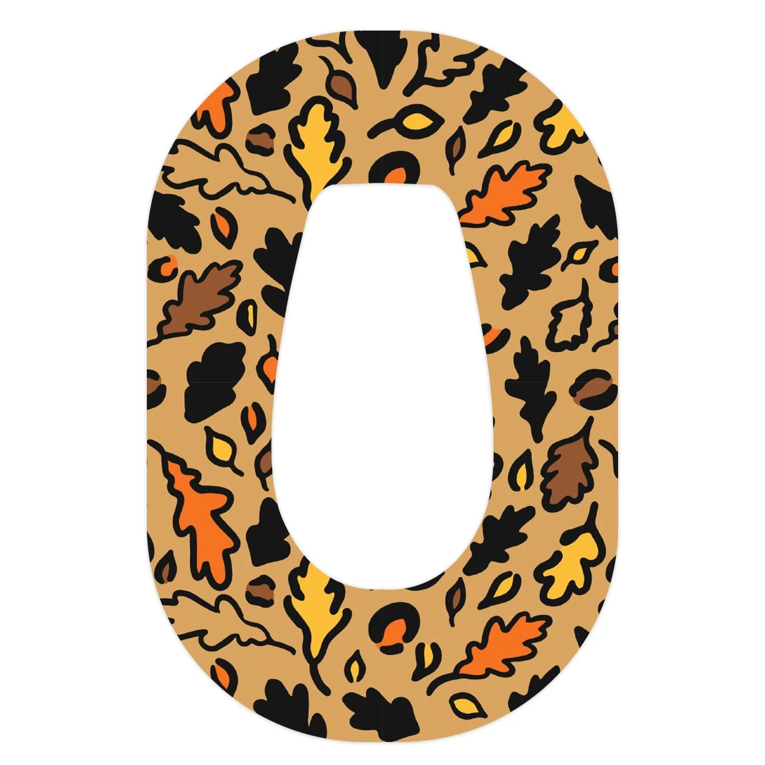 Falling Leaves Dexcom G6 Patch Tape - Pump Peelz