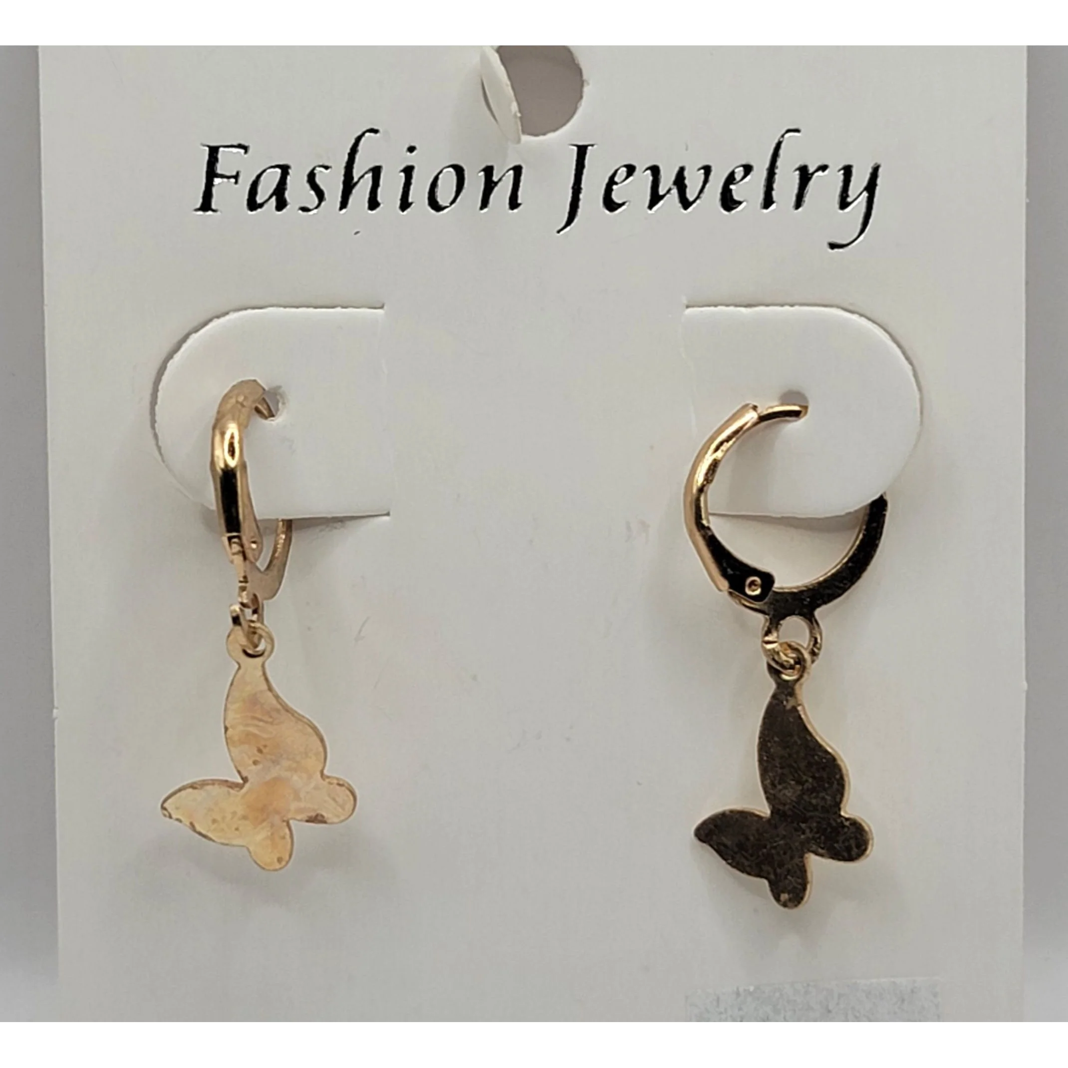 Fashion Jewelry-Gold Btrfly