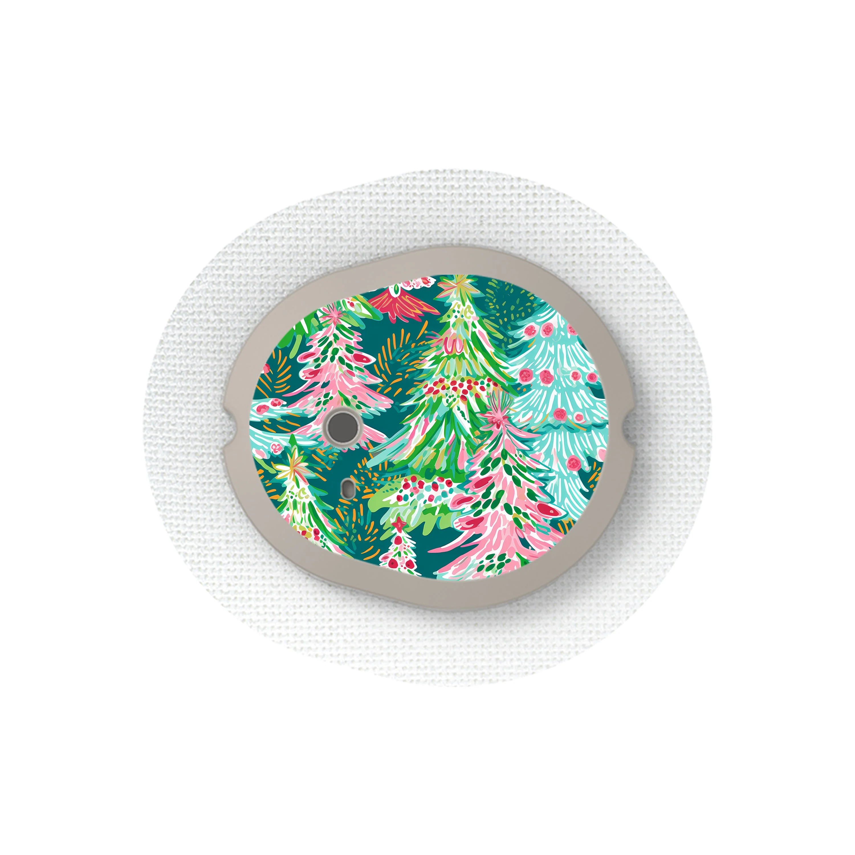 Festive Forest Dexcom G7 and Stelo Transmitter Sticker - Pump Peelz