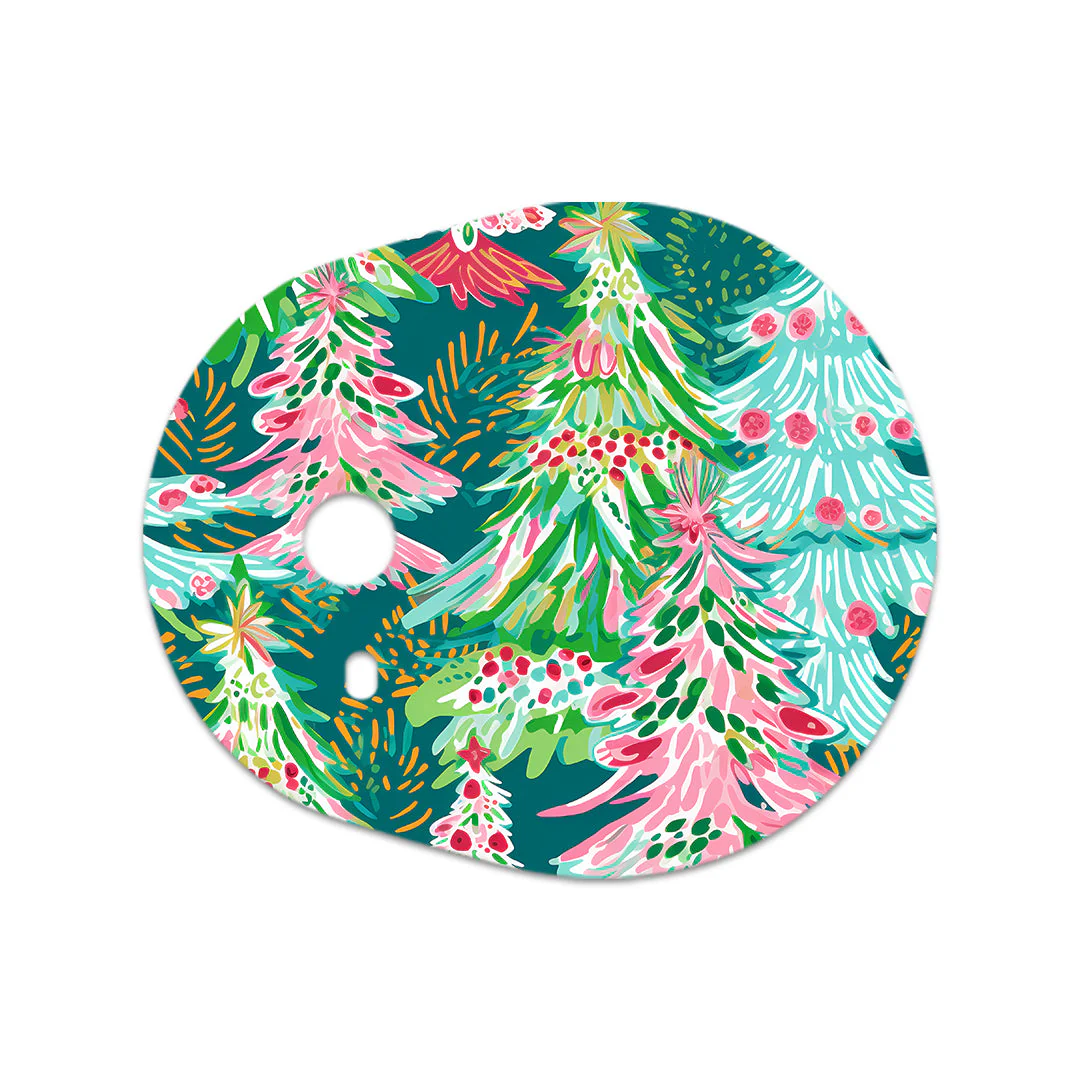 Festive Forest Dexcom G7 and Stelo Transmitter Sticker - Pump Peelz - Image 2