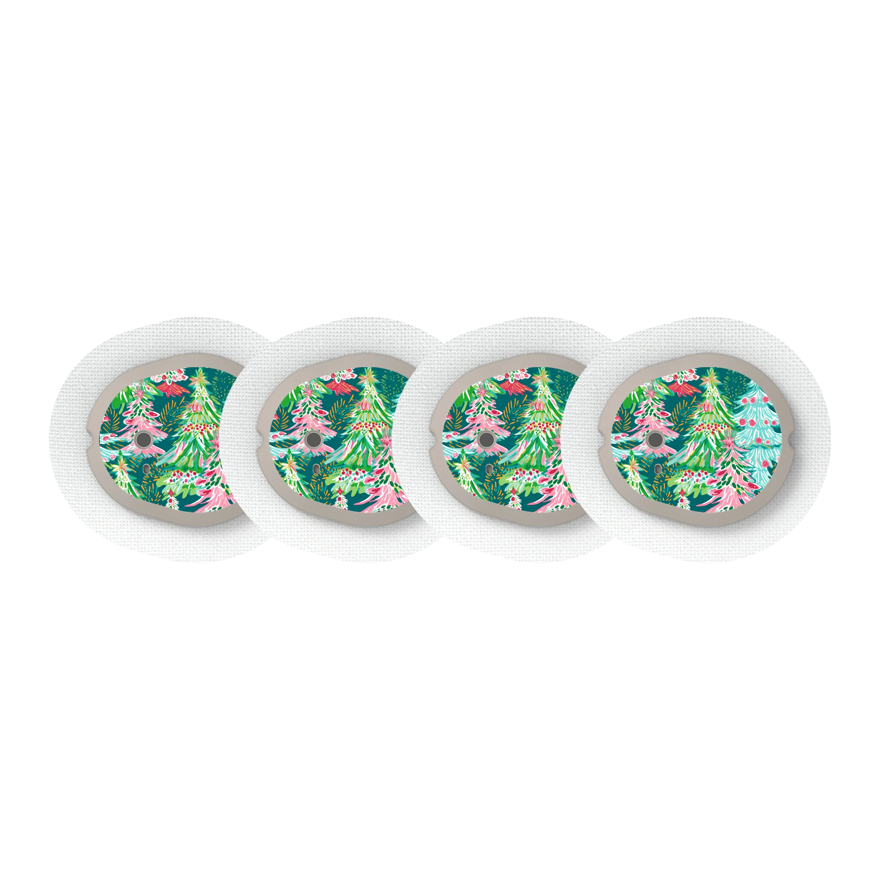 Festive Forest Dexcom G7 and Stelo Transmitter Sticker - Pump Peelz - Image 3