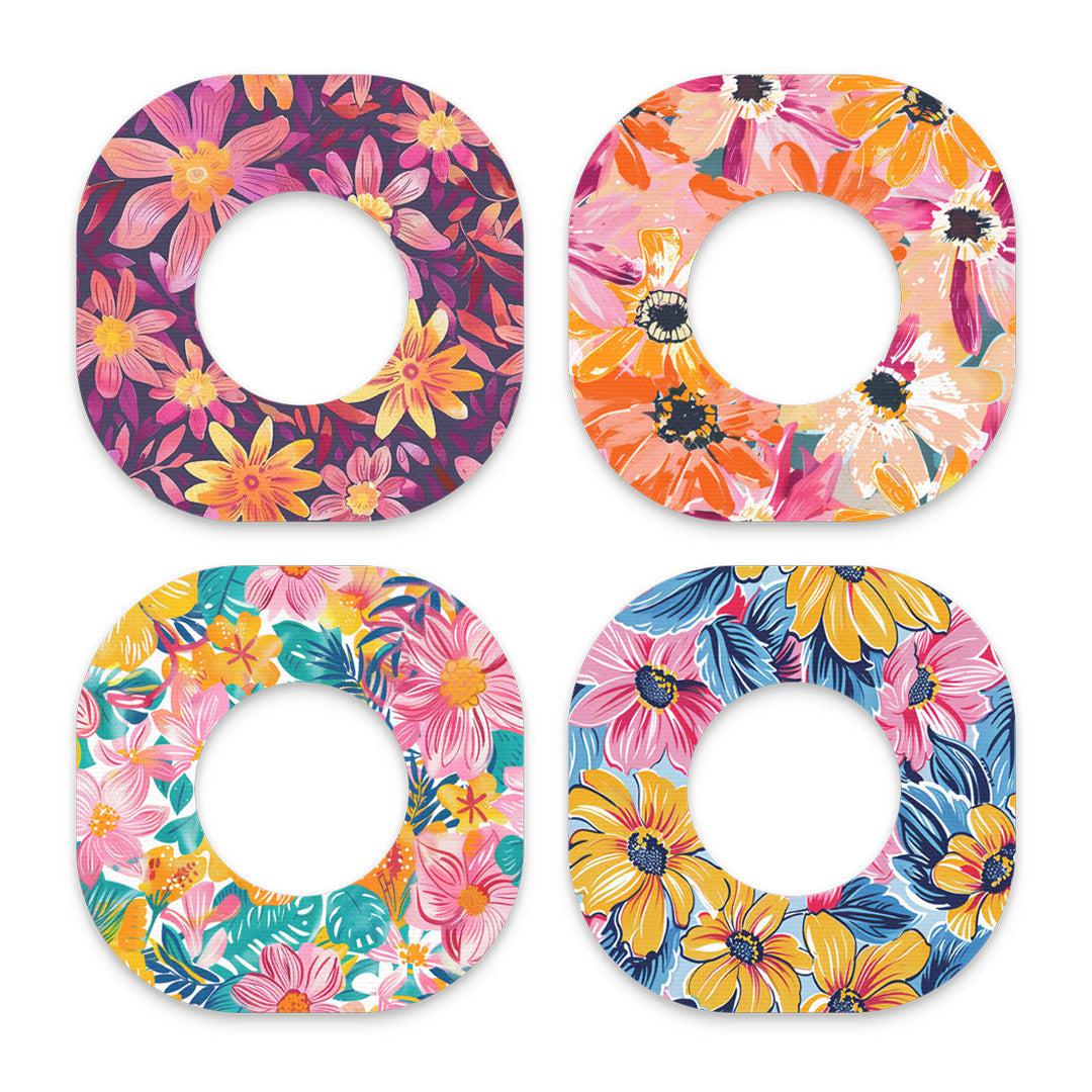 Floral Variety Dexcom G7 and Stelo Patch Tape - Pump Peelz - Image 2