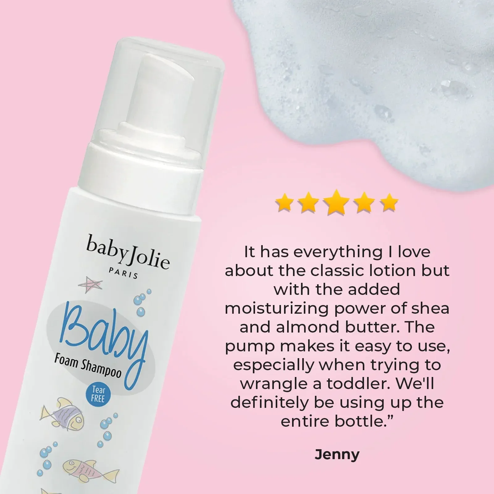 Foam Shampoo for Newborn | 7oz (210ml) - Image 4