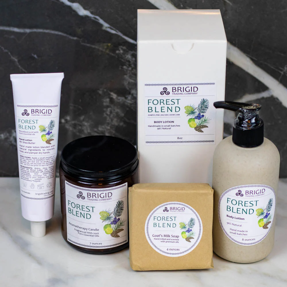 Forest Blend Natural Hand Lotion - Juniper, Pine, Balsam, Cedar, and Lime - Image 3