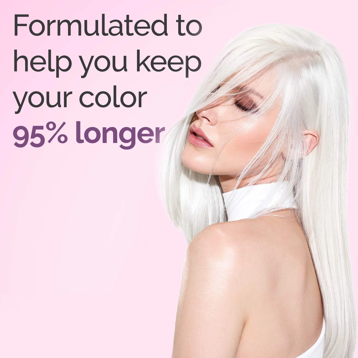 Framesi Color Lover Dynamic Blonde Conditioner, Purple Conditioner, Sulfate Free Conditioner, Color Treated Hair 16.9 Oz - Image 2