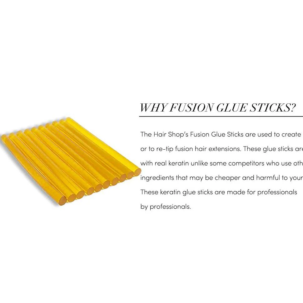 Fusion Hair Extensions Glue Sticks 12 PCS/Pack - Image 5