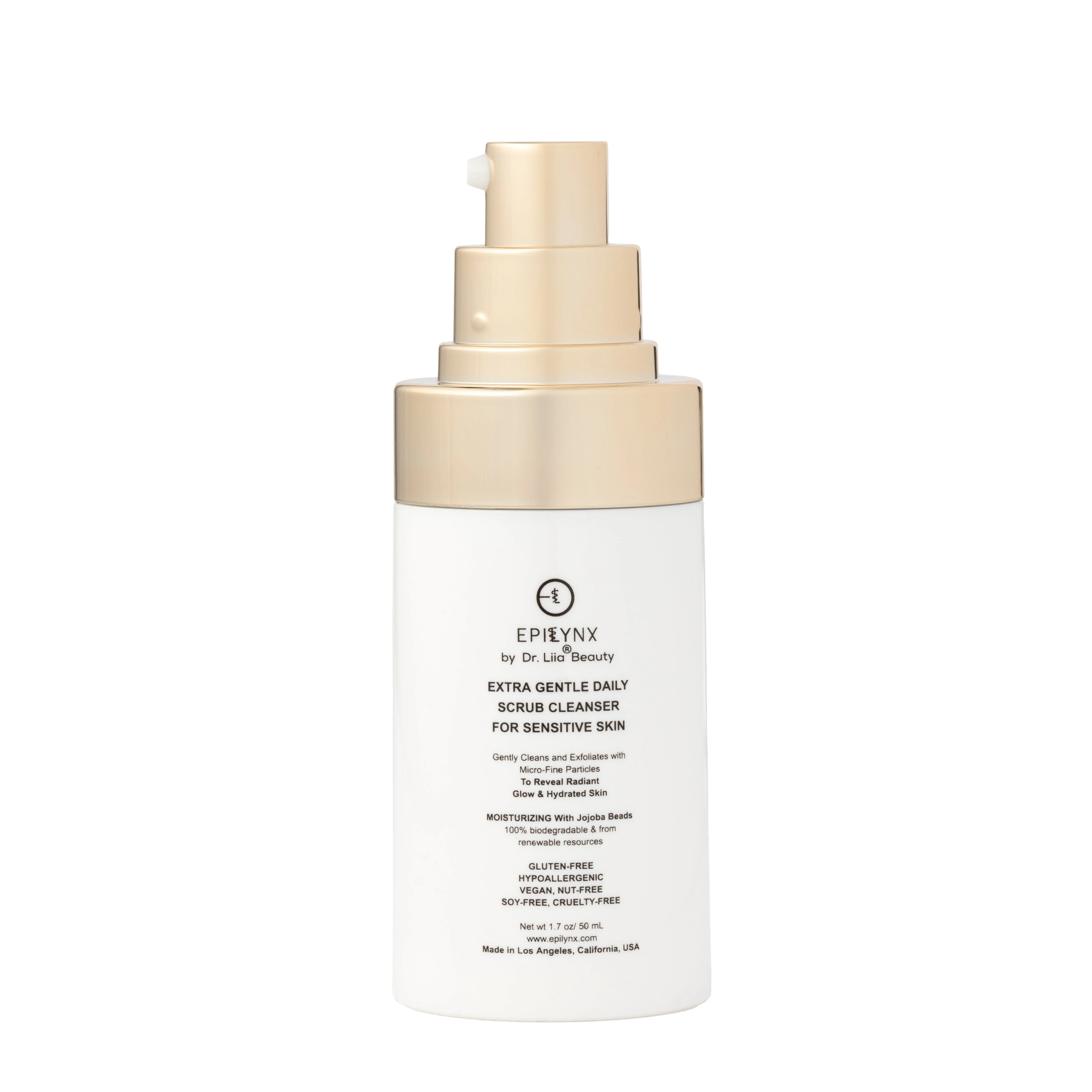 Gentle Exfoliating Face Scrub – Hyaluronic Acid, Aloe Vera & Biodegradable Jojoba Beads - Image 6