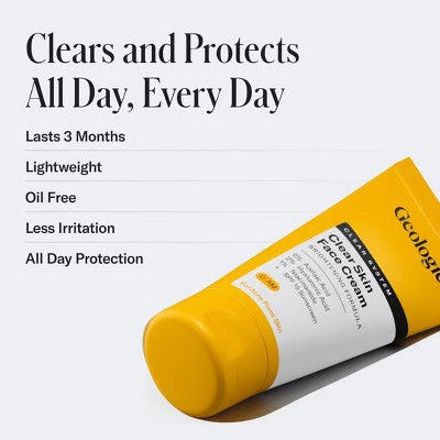 Geologie Clear System Clear Skin Face Cream 2 fl oz EXP 05/2026 - New - Image 4