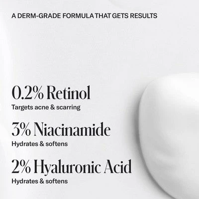Geologie Clear System Skin Repair Moisturizer 0.2% Retinol 2 fl oz - Imperfect Box - Image 6