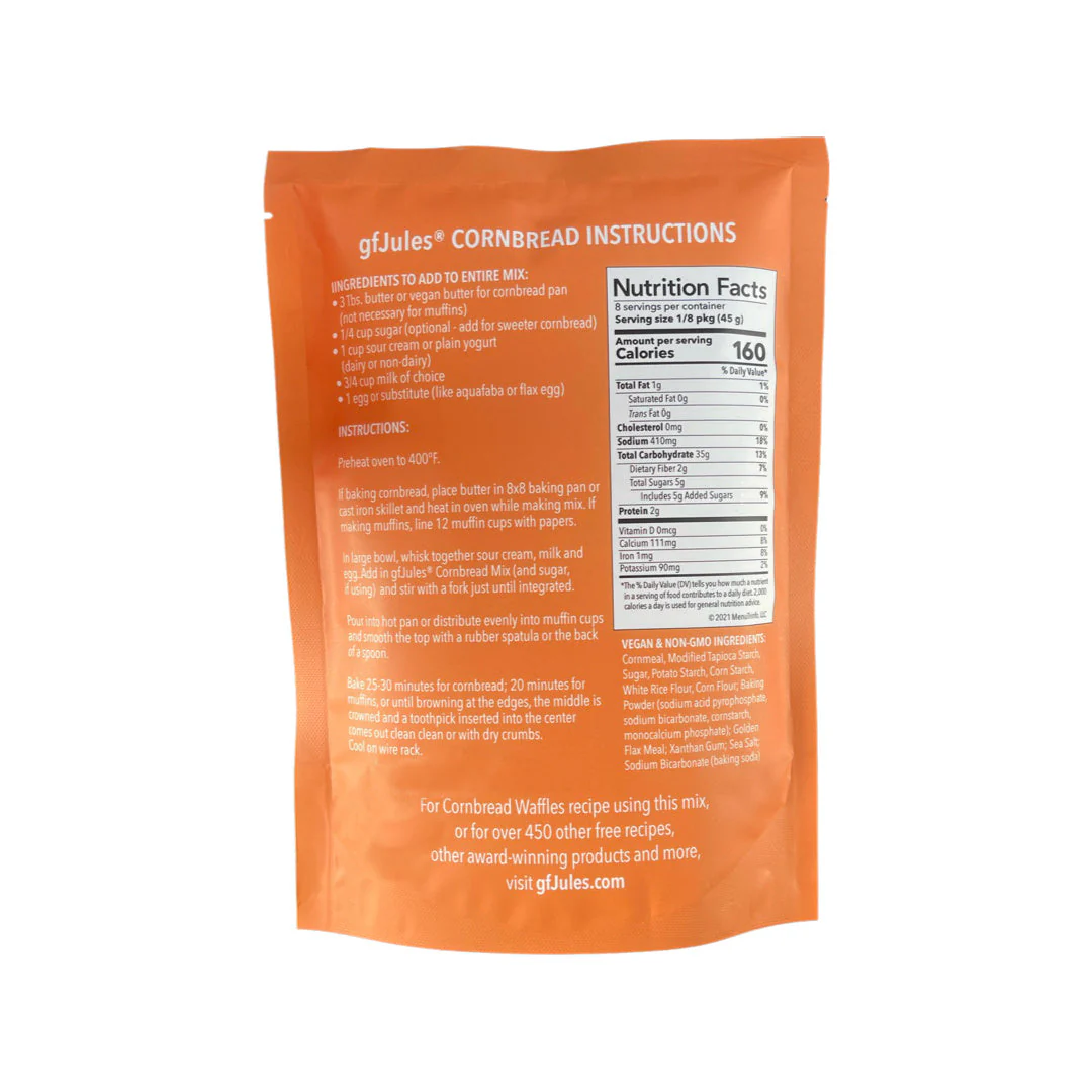 gfJules Gluten Free Cornbread Mix - Image 3