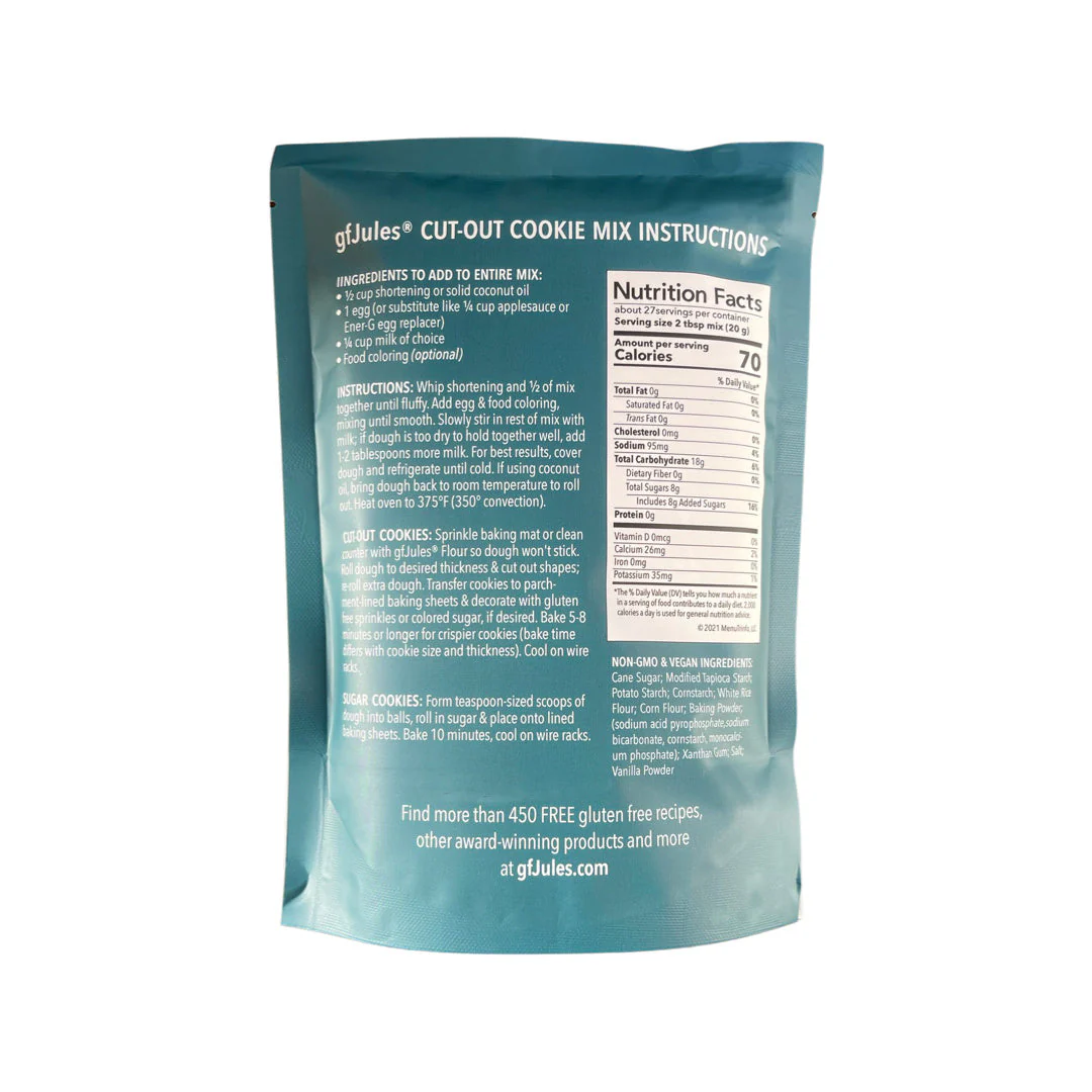 gfJules Gluten Free Cut-Out & Sugar Cookie Mix - Image 3