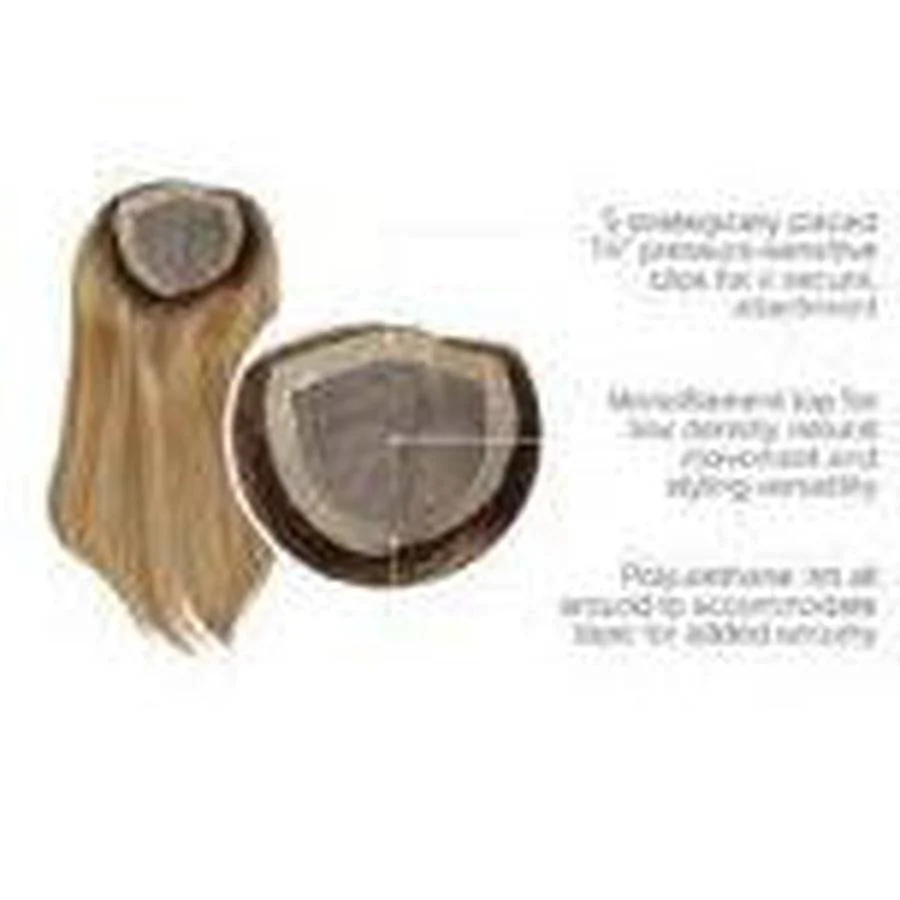 GILDED 18" - Top Piece by Raquel Welch - 100% Human Hair - Image 8