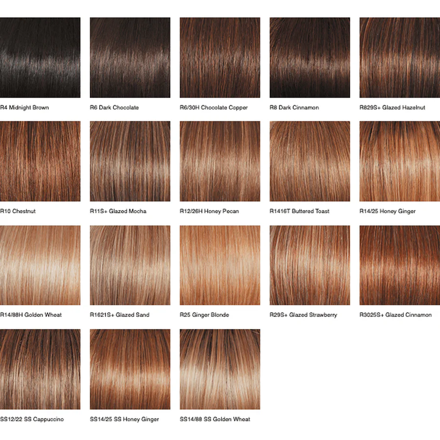 GILDED 18" - Top Piece by Raquel Welch - 100% Human Hair - Image 9