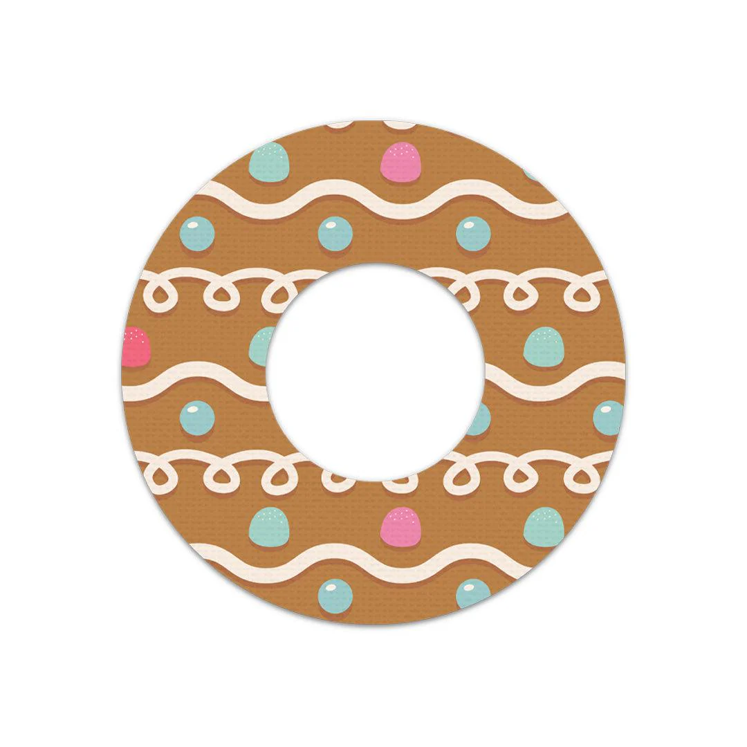 Gingerbread Freestyle Libre 2 Patch Tape - Pump Peelz - Image 2