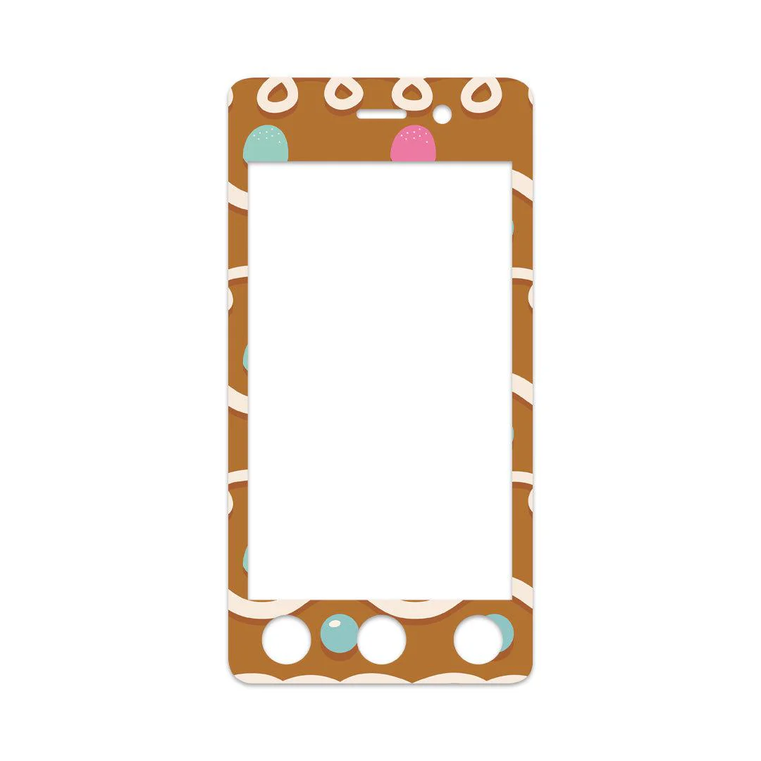 Gingerbread Sticker for Omnipod DASH® PDM – Pump Peelz - Image 2
