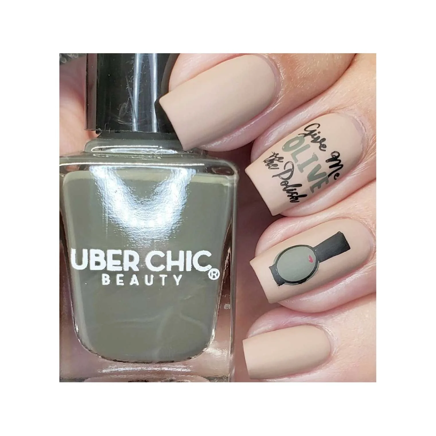 Give Me Olive The Polish - Stamping Polish - Image 5