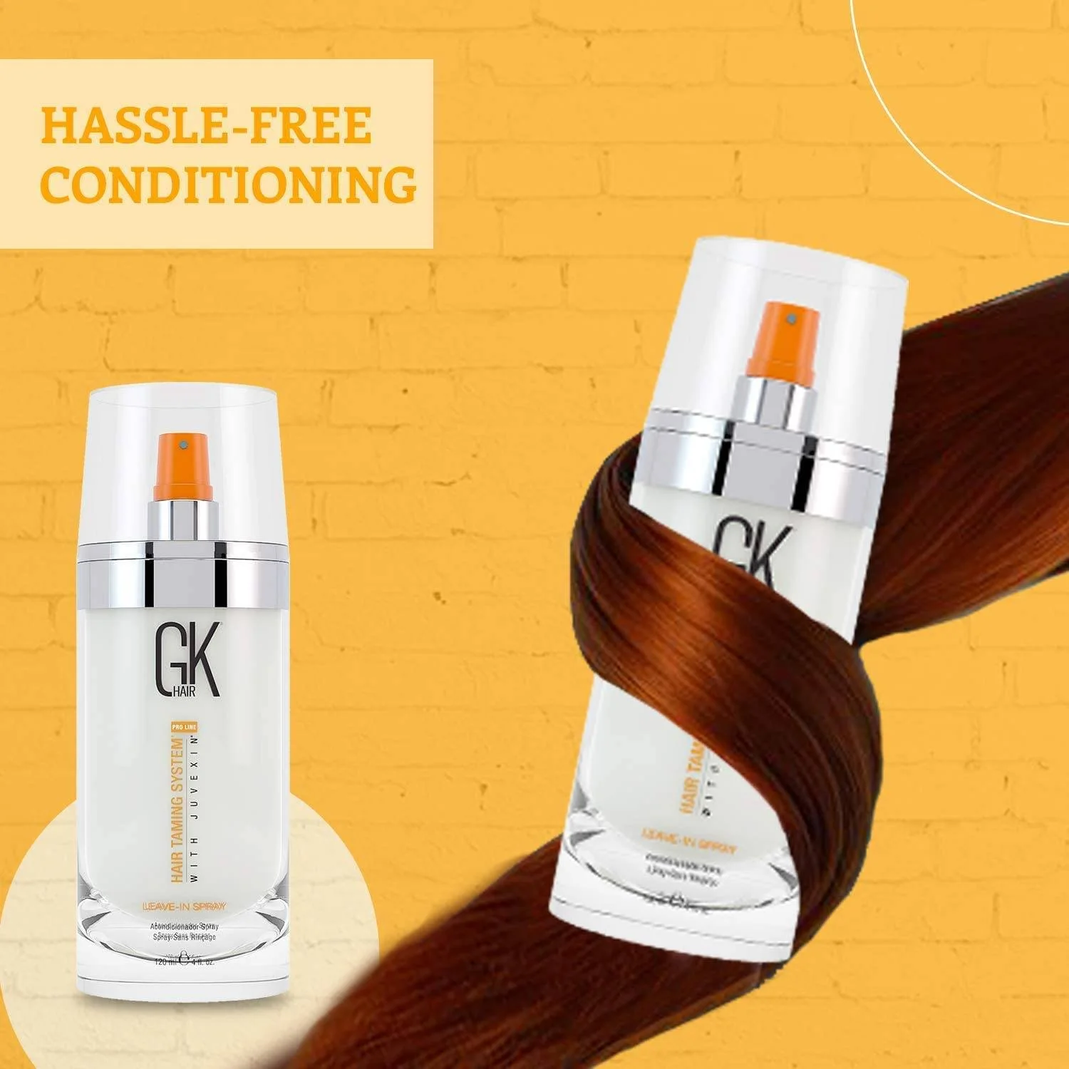 GK HAIR Global Keratin Leave In Conditioner Hair Spray (4 Fl Oz - Image 3