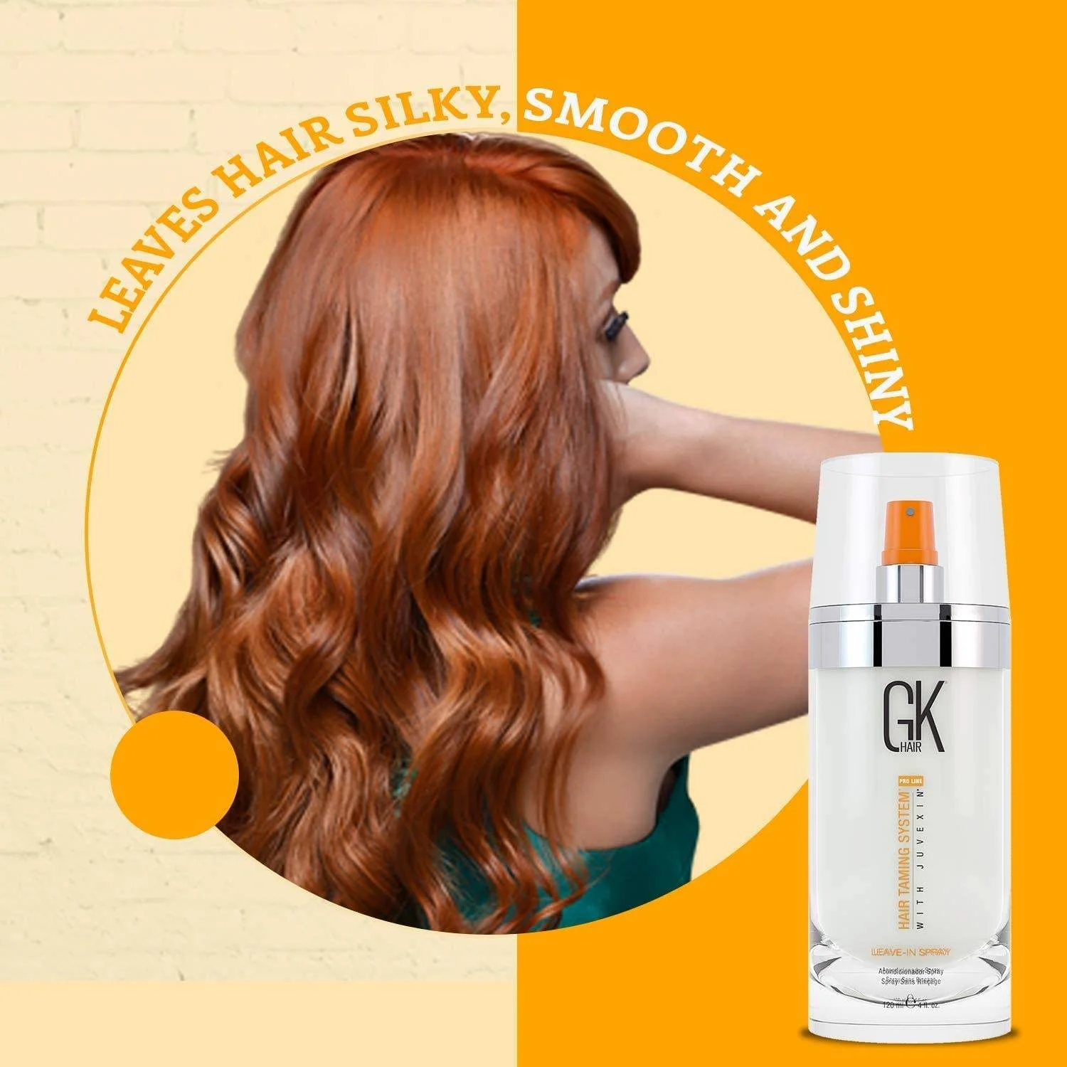 GK HAIR Global Keratin Leave In Conditioner Hair Spray (4 Fl Oz - Image 4