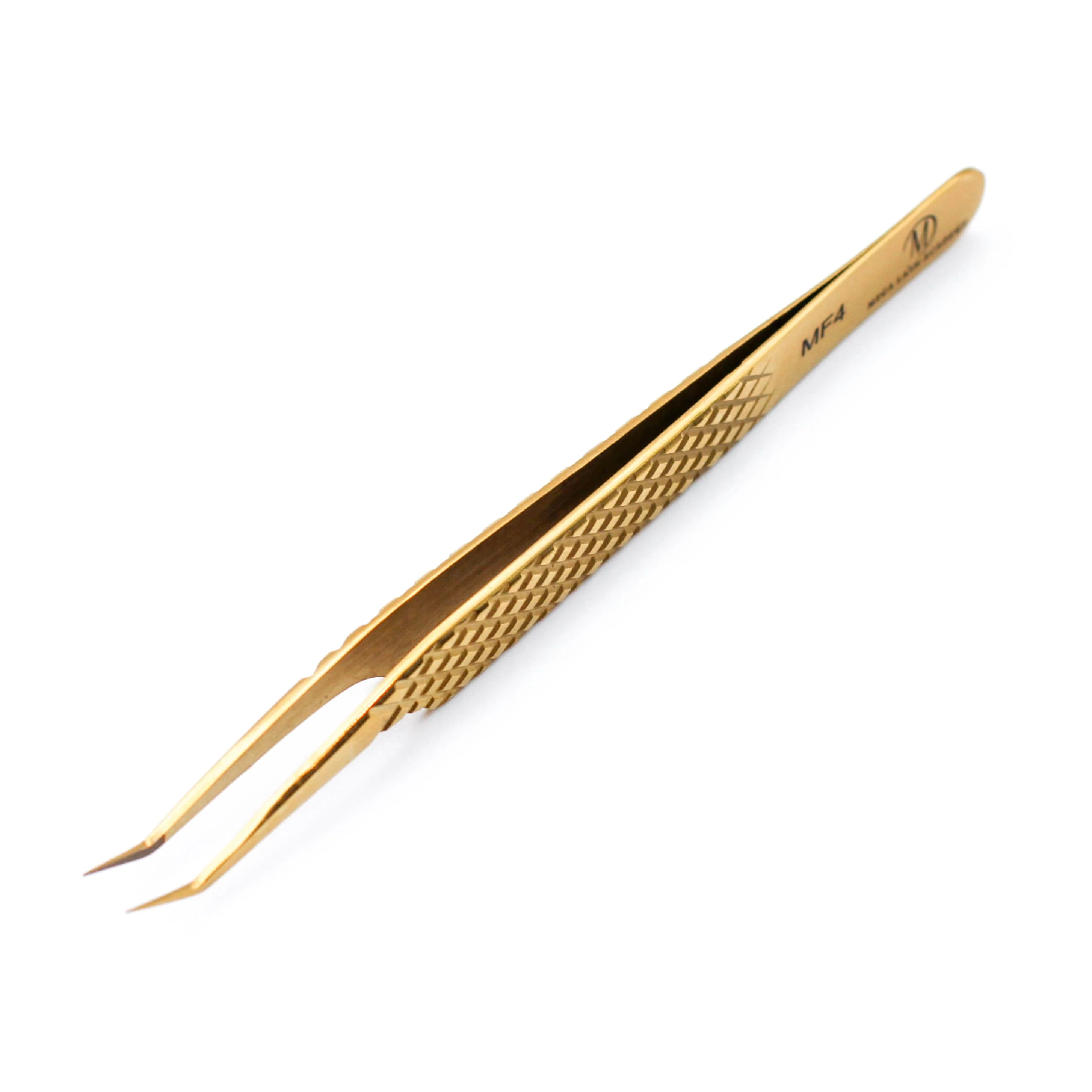 Gold Micro Fiber - MF4 - 45 Degree Volume Tweezers - Image 5
