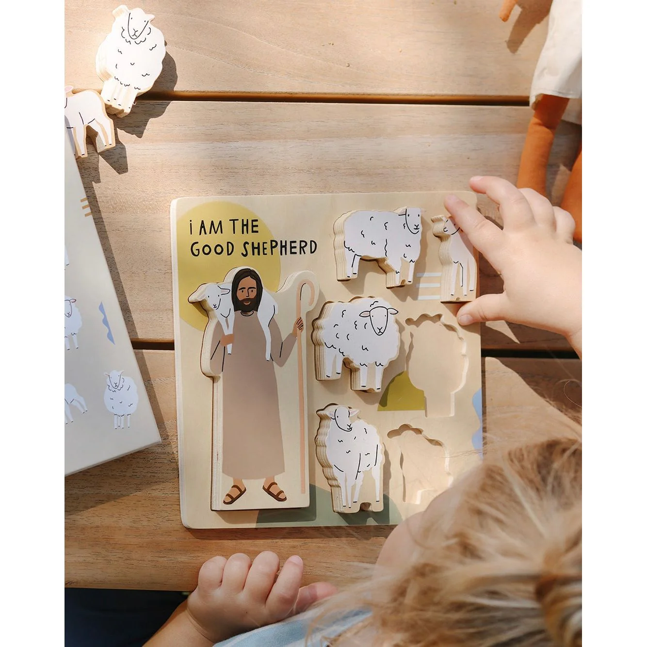 Good Shepherd Wooden Puzzle - Image 2