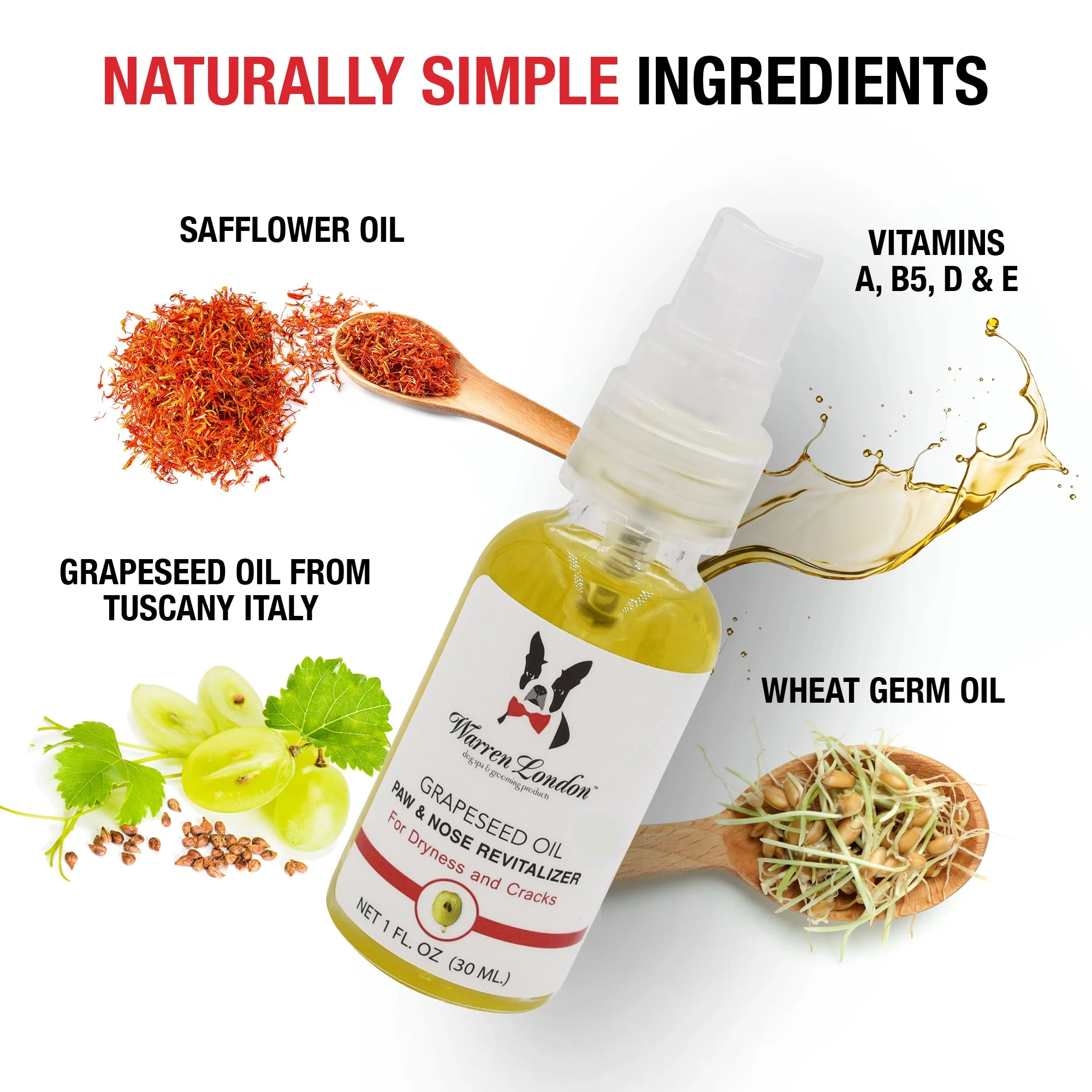 Grapeseed Oil Paw & Nose Revitalizer - Image 3