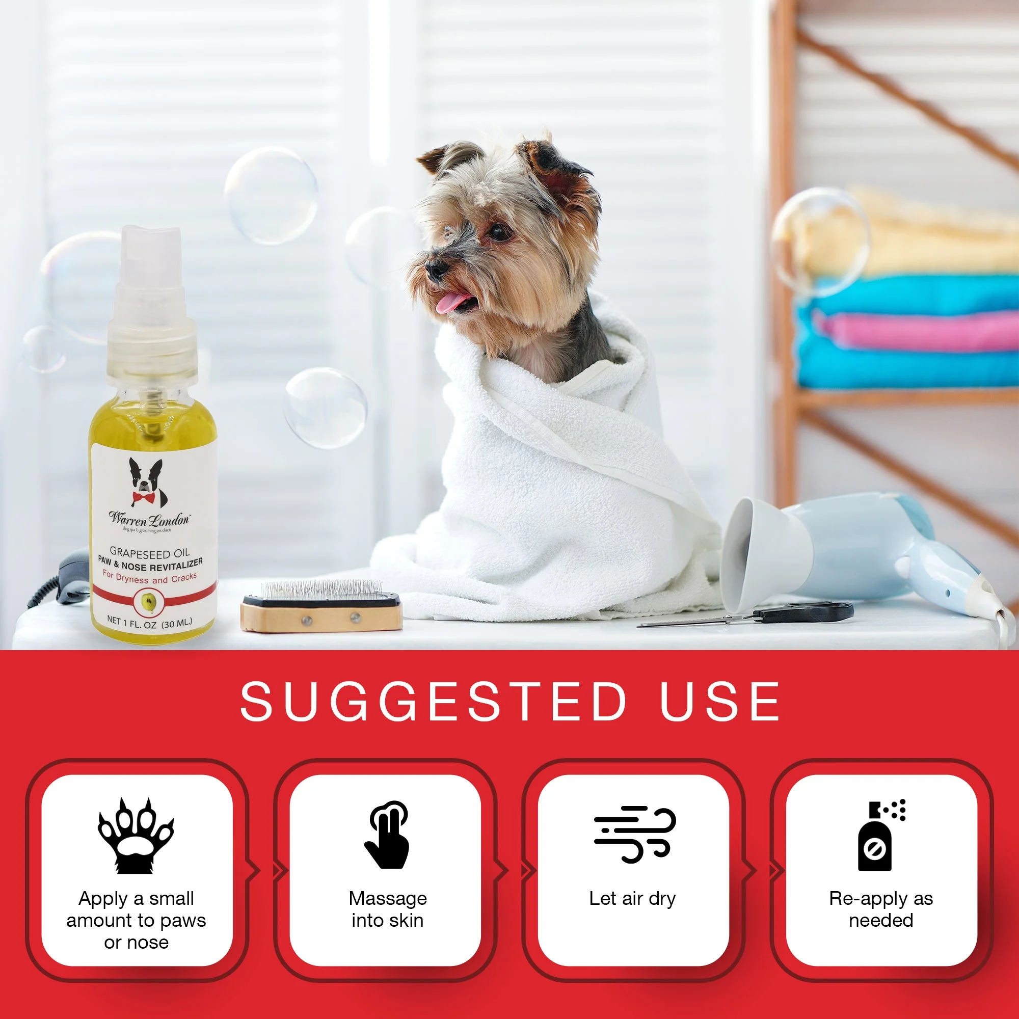 Grapeseed Oil Paw & Nose Revitalizer - Image 5
