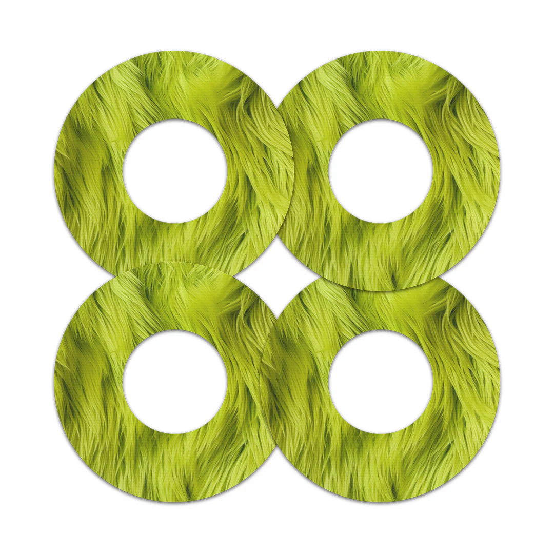Green Fur Freestyle Libre 2 Patch Tape - Pump Peelz