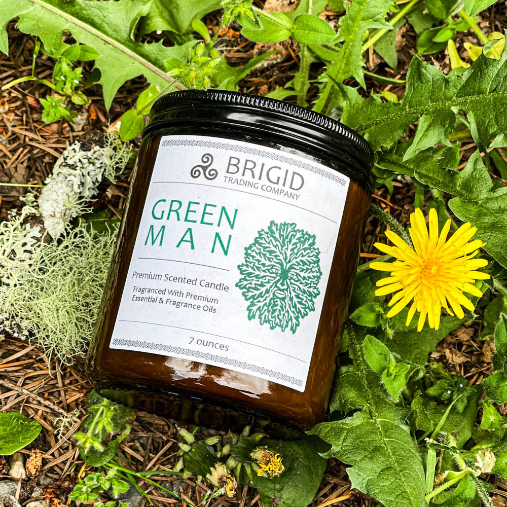 Green Man Soy Wax Candle - Moss, Rainwater, Old Growth Forests, and White Musk - Image 5