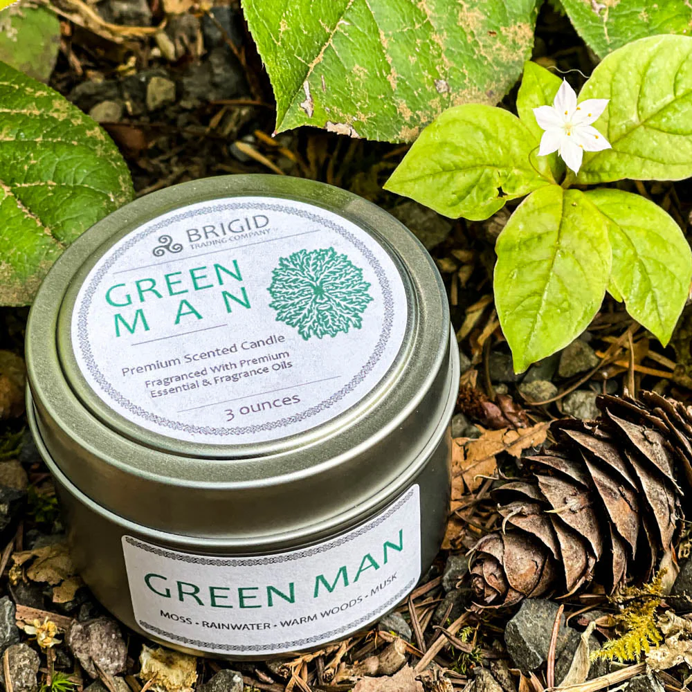 Green Man Soy Wax Candle - Moss, Rainwater, Old Growth Forests, and White Musk - Image 7