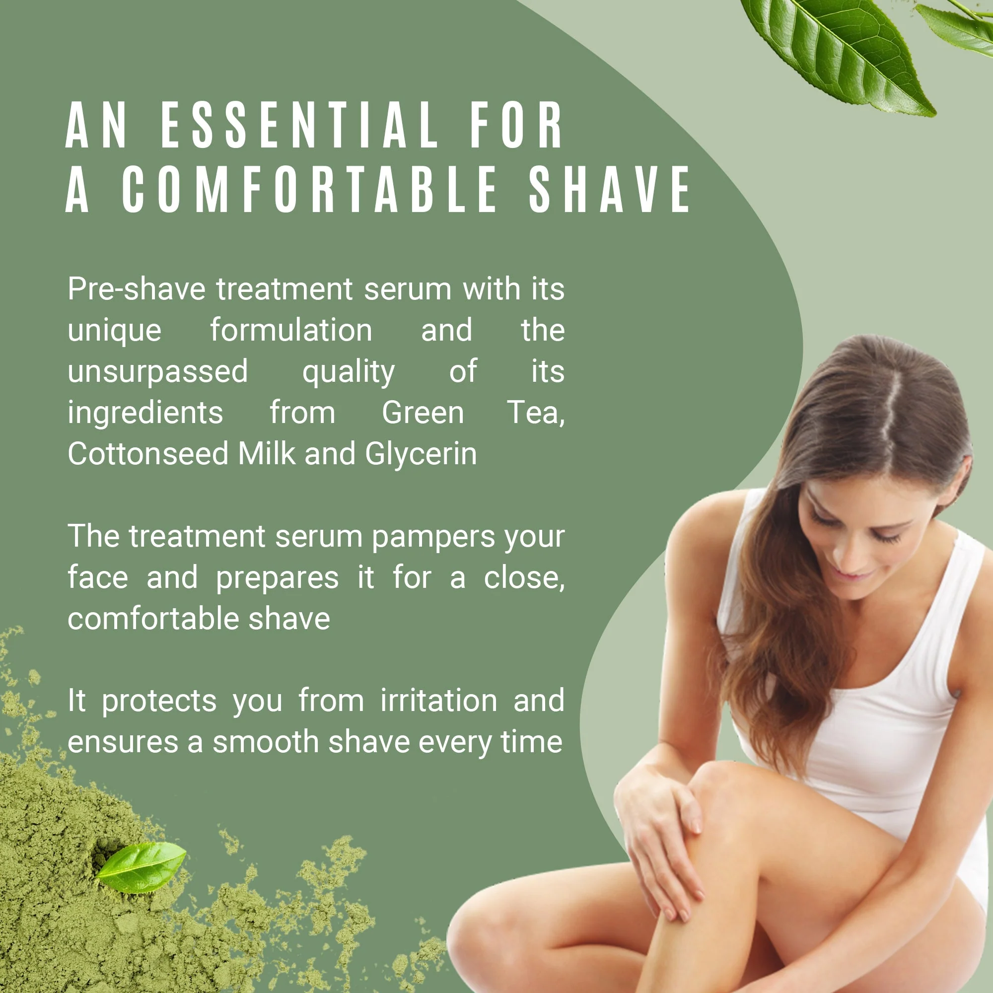 Green Tea Pre-Shave Treatment Serum - Image 6