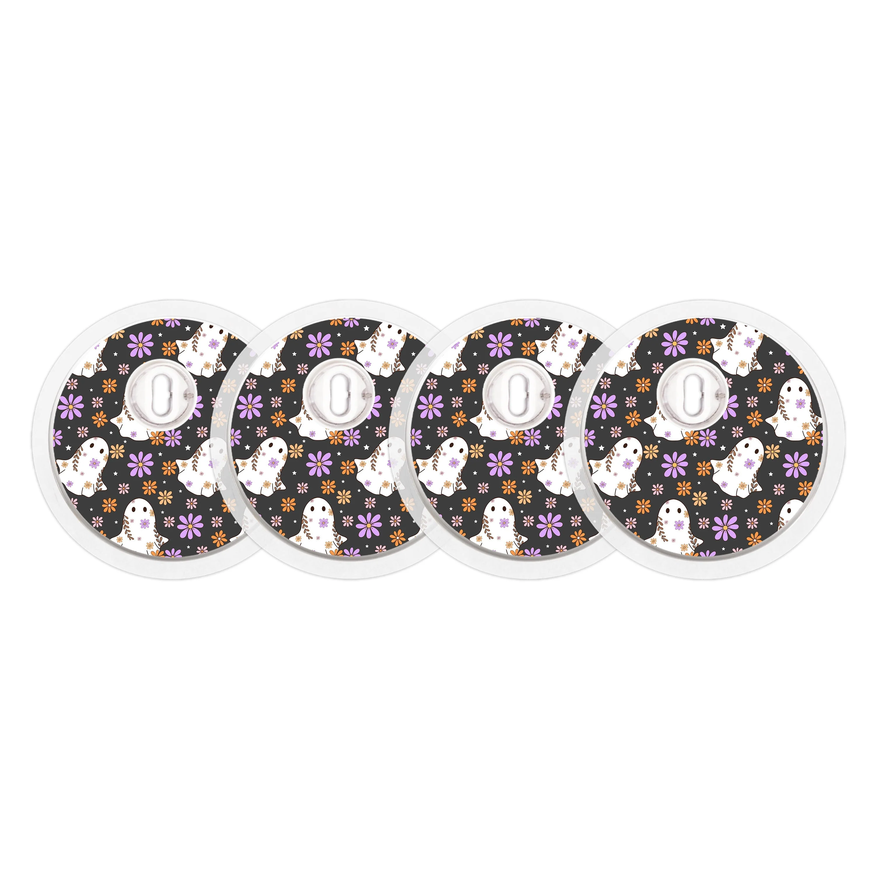 Groovy Ghosts Designed for the FreeStyle Libre 3 Plus & Lingo  Sensor