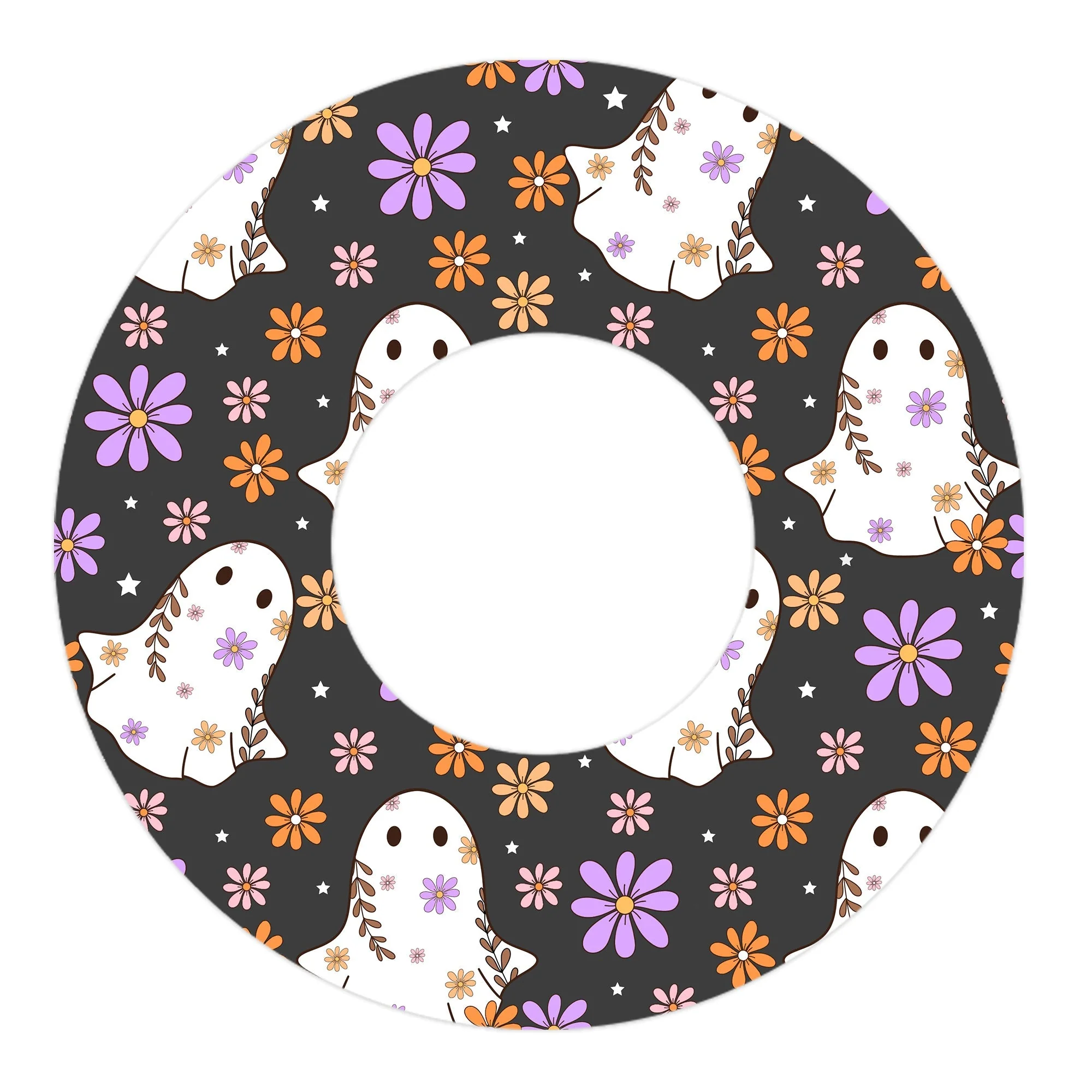 Groovy Ghosts Freestyle Libre 2 Patch Tape - Pump Peelz