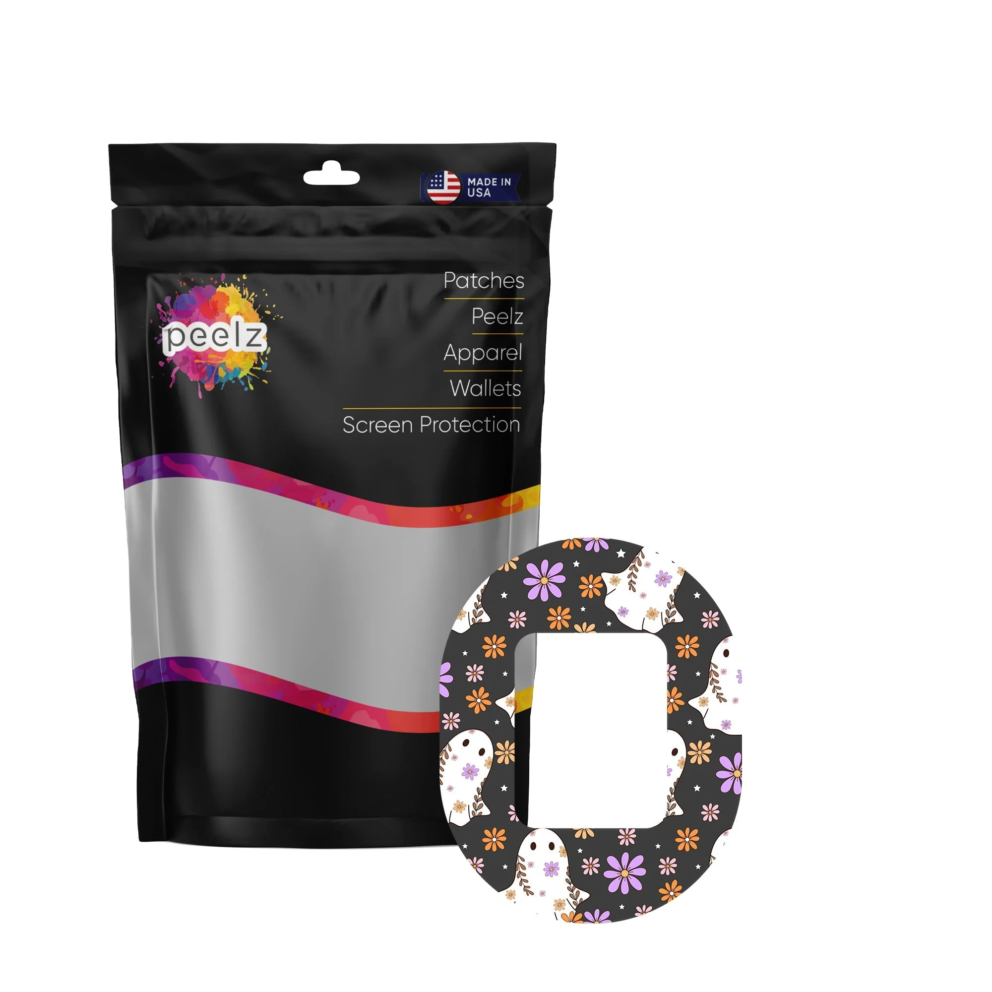 Groovy Ghosts Tandem Mobi Patch Tape - Pump Peelz - Image 2